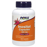 Inositol 500 mg 100 veg caps NOW foods