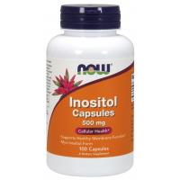 Inositol 500mg 100 veg caps NOW foods