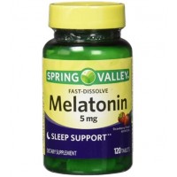 Melatonina 5mg FD 120 tablets morango SPRING 