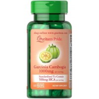 Garcinia Cambogia 500mg 60 Vegetable capsules PURITANS Pride