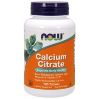 Calcium Citrate 100 tablets NOW Foods