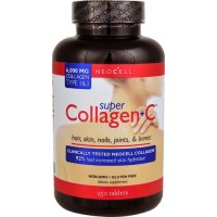 Super Colágeno + Vitamina C 6000 mg 250 Comprimidos NEOCELL venc:03/22