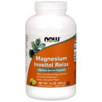 Magnesium Inositol Relax Powder 454g NOW Foods