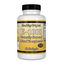 Vitamina E 1000 60 softgels HEALTHY Origins