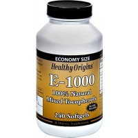 Vitamina E1000 240 softgels HEALTHY Origins val:03/22