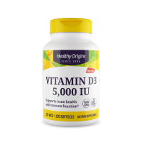 Vitamina D3 5000IU 120 softgels HEALTHY Origins