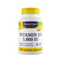 Vitamina D3 5.000IU 120 softgels HEALTHY Origins