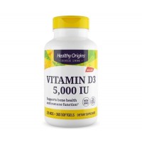 Vitamina D3 5000iu 360 softgels HEALTHY Origins