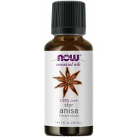 Óleo essencial de Anise Anis estrela 1oz 30ml NOW Foods