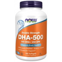 DHA 500mg 180 Softgels NOW Foods