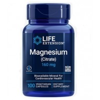 Magnésio (Citrato) 100 vegcaps LIFE Extension