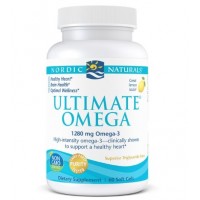 Ultimate Omega 60count sabor limão NORDIC Naturals