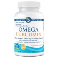 Omega Curcumin 60 count NORDIC Naturals vencimento: 10/2022
