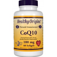 CoQ10 100mg 60 softgels HEALTHY Origins