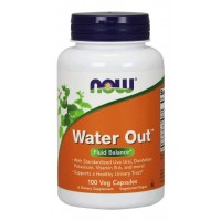 Water Out 100 Veg Capsules Now Foods