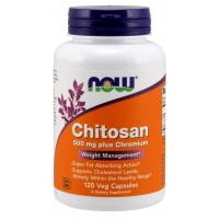 Chitosan 500 mg plus Chromium 120 Cápsulas NOW Foods