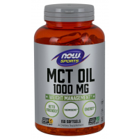 MCT Oil 1000 mg 150 Softgels NOW Foods