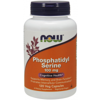 Phosphatidyl Serine 100mg 120 Cápsulas NOW Foods