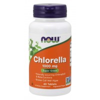 Chlorella 1000mg 60 tablets NOW Foods