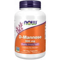 D Manose 500 mg 120 Cápsulas NOW Foods