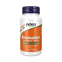 Bromelain 500 mg 60 Cápsulas NOW Foods