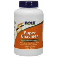 Super Enzymes super enzimas 180 cápsulas NOW Foods