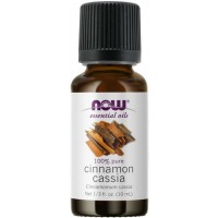 Óleo essencial de Cinnamon Cassia canela cassia 1oz 30ml NOW Foods