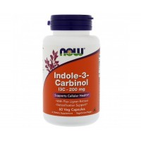 Indole 3 Carbinol with Lignans 200mg 60 veg caps NOW Foods