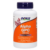 Alpha GPC 300 mg 60 Cápsulas NOW Foods