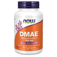 DMAE 250 mg 100 Veg Capsules NOW Foods