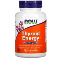 Thyroid Energy, 90 Veg Capsules Now foods