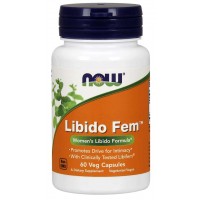 Libido Fem 60 Veg Capsules NOW Foods