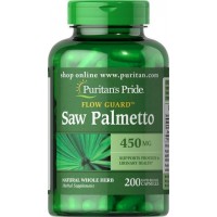 Saw Palmetto 450 mg 200 cápsulas PURITANS Pride