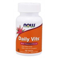 Daily Vits 100 Tablets NOW Foods