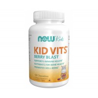 Kids Vits Berry Blast 120 chewables NOW Foods