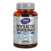 Multivitamínico para homens Men Active Sports 90 softgels NOW Sports