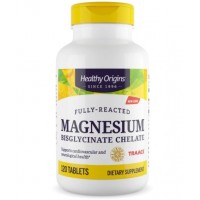 Magnesio Bisglycinate Chelate 120 tabs HEALTHY Origins