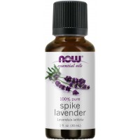 Óleo essencial de Spike Lavender Alfazema 1oz 30ml NOW Foods