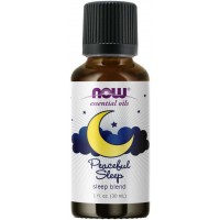 Óleo essencial de Peaceful Sleep 1oz 30ml NOW Foods