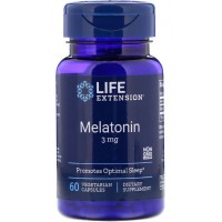 Melatonina 3mg 60 caps LIFE Extension