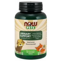 Urinary Support for Dogs & Cats para cães e gatos 90 comprimidos mastigáveis NOW Pets