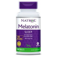 Melatonina 3mg Liberação Lenta 100 comprimidos NATROL