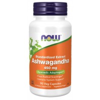 Ashwagandha 450 mg 90 Veg Capsules Now Foods