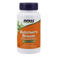 Butcher's Broom 100 Cápsulas NOW Foods