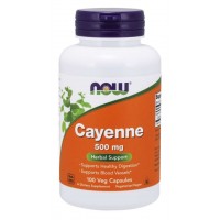 Cayenne 500 mg 100 Cápsulas NOW Foods