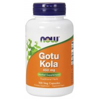 Gotu Kola 450 mg 100 Cápsulas NOW Foods