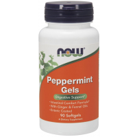 Peppermint Gels hortelã 90 Softgels NOW Foods FRETE GRATIS