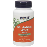 St John's Wort 300 mg 100 Cápsulas NOW Foods