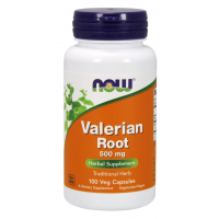 Valerian Root 500 mg 100 Cápsulas NOW Foods