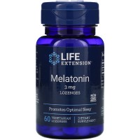 Melatonina 3mg 60 Lozenges LIFE Extension